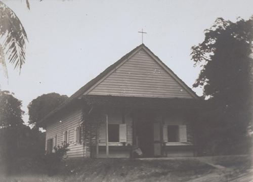 1907年婆羅洲山打根教堂 Sandaka Church in 1907