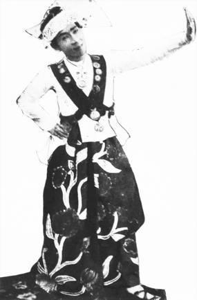 知名劇場男伶Po Sein (1882-1954)