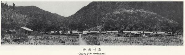 圖版肆：仲岳村落 Chung-yue settlement